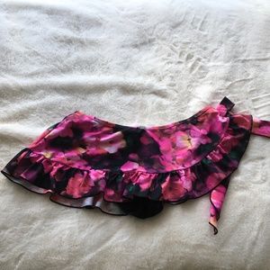 Sz S Flower Bathing Suit Bottoms